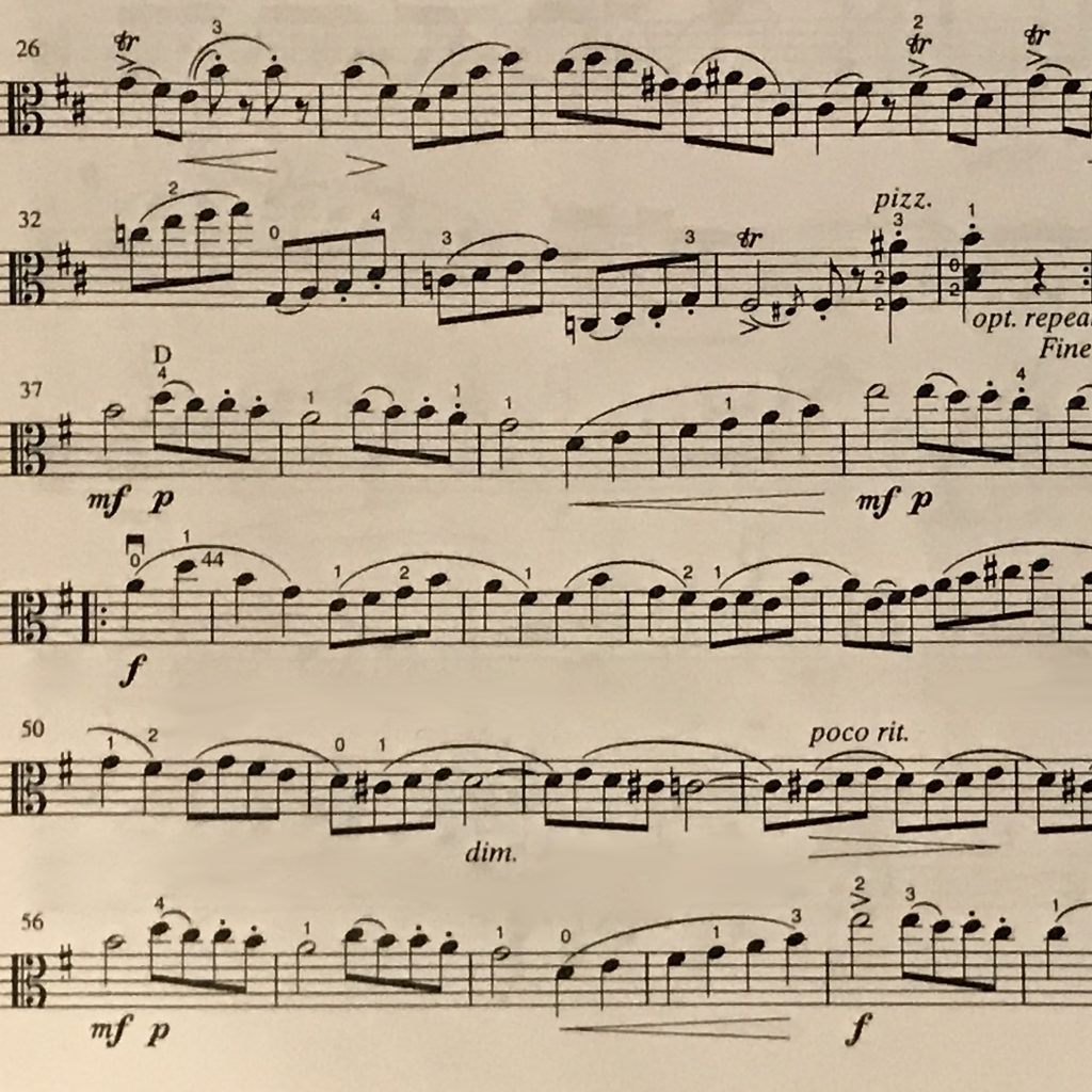 viola music